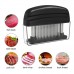 Meat Tenderizer, 48 Blade Meat Tenderizer Tool Easy to Take Apart and Wash,for Tenderizing BBQ, Steak, Turkey, Chicken, Beef, Veal, Pork, Fish, Gift- Emery Dish Washing Sponge